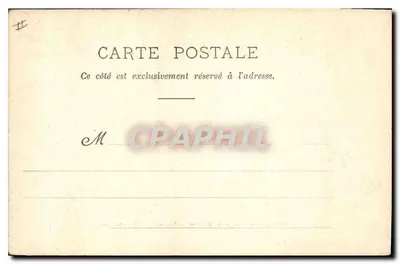Aix-en-Provence — Thermalinstelling — Bains Sextins — C. Martinet, uitg., foto Jouven. — Achterkant