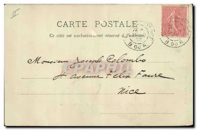 Aix-en-Provence — Thermalbad — Bains Sextius — C. Martinet, Verlag Jouvenet, Foto. — Rückseite