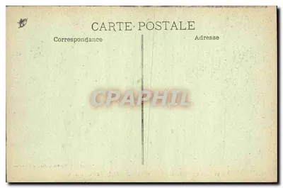 Aix-en-Provence — Hotel d'Espagnet (século XVII) — Cours Mirabeau — Coleção C. Martinet — Verso