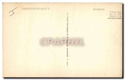 Aix-en-Provence — Hotel Bonnet de la Beaume, eind 18e eeuw — Uitgever Tavelle — Achterkant