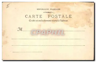 Aix-en-Provence — Cours Mirabeau — Fonte de Água Termal — Col. Jaussaud — Verso