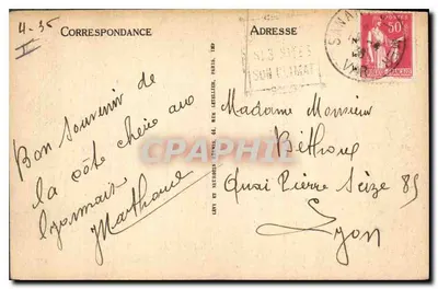 Aix-en-Provence — Fonte de Água Quente — LL. — N°15 — Verso