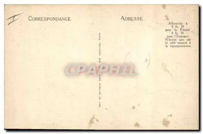 Aix-en-Provence — Fontanna Czterech Kaczorów i Kościół św. Jana Malta — Tavelle Eailleur — Rewers