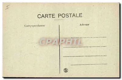Aix-en-Provence — Fontanna ciepłej wody - Cours Mirabeau — Zbiór C. Martinet — Rewers
