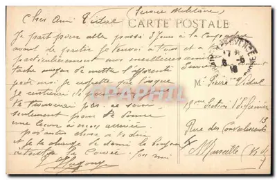 AIX-en-PROVENCE — A Fonte de Água Quente — Edição Carle — Verso