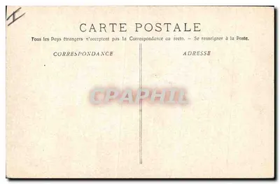 Aix-en-Provence — Fonte dos 4 Delfins — Lycée Mignet — Coleção Jaussaud, n°8 — Verso