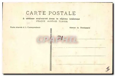Aix-en-Provence — Fontaine dos 4 Duques — Lycée Mignet — E. Jaussaud Editeur — Verso