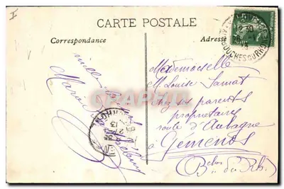 Aix-en-Provence — La Fontaine — J.B. Boris, Edit. — Verso