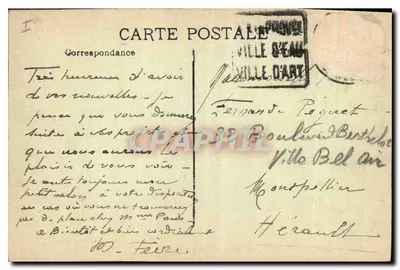 AIX-en-PROVENCE — A Fonte da Água Quente — Edição Bouis A128 — Verso