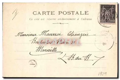 La Sainte-Baume — Path to Saint Pilon — Publisher Unknown — Back