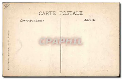 La Sainte-Baume — La Salita alla Grotta — Photo-ateliers Baudouin-Vincent, Marsiglia — Verso