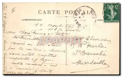 La Sainte-Baume — Vista Geral — editor n°919 — Verso