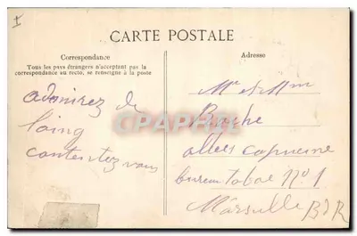 La Sainte-Beaume — La Grotte — Uitgever : 1117 — Achterkant