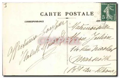 La Sainte-Baume — Święty Pilon — wydawca nieznany, nr 4 — Rewers