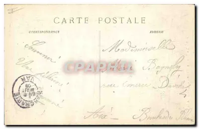 A Santa Baume — Chegada à Gruta — P. Ruat, editor, Marselha — Verso