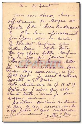 A Sainte-Baume - A Gruta e o Santo Pilon — n°6 — editor não visível — Verso