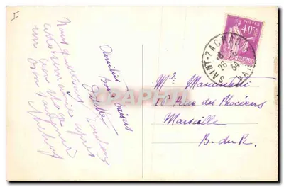 La Sainte-Baume — A Gruta e o Santo Pilon — Bilhete postal moderno n°65 — Verso