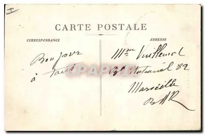 La Sainte-Baume - Sainte-Madeleine — estatua — n°3255 — Reverso