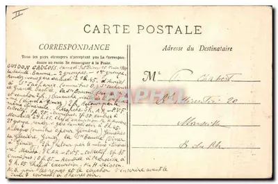 La Sainte Baume - Subida da Gruta — Editor E. Lineour, n° 705 bis — Verso