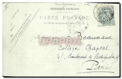 La Sainte-Baume — Il Col di Bretagna — LL. — n° 1776 — Verso