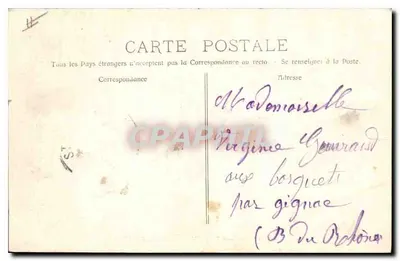 Święta Bauma — Wejście do jaskini — Ruat, Wyd. - Marsylia, nr 483 — Rewers