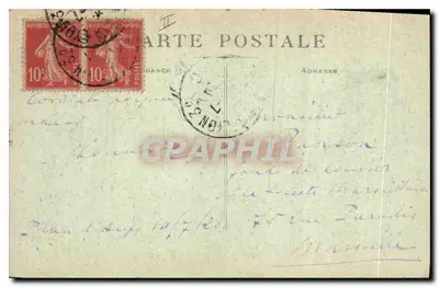La Sainte-Baume — Vista Generale — Editore A. P. (n° 17) — Verso