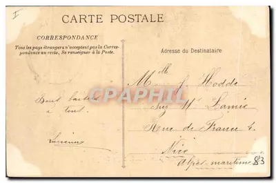 La Sainie Baume - La Forêt (Le Canapé) — 481 — Phototypie Mausselle — Rewers