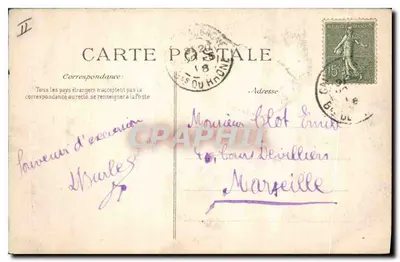 LA SIE-BAUME — Bajo la selva — El camino de la cueva — Editor G.D. — Reverso