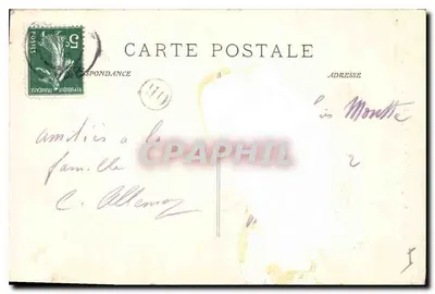 La Sainte-Baume — Salita alla Grotta — P. Ruat, edit., Marsiglia, n° 3448 — Verso