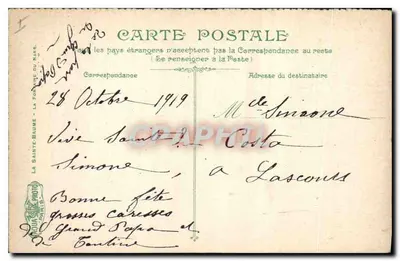 La Sainte-Baume — Fontaine de Nans — wydawca Laoua, nr 2371 — Rewers