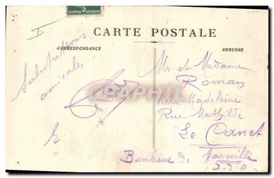 La Sainte-Baume — Le Saint-Pilon — Souvenir de la Sainte-Baume, editor desconhecido, n°10 — Verso