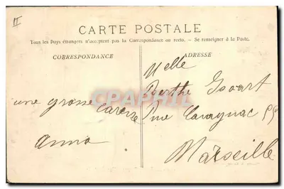 La Sainte-Baume — Widok ogólny — Phototyp. E. Lacour — Marsylia — n° 919 — Rewers