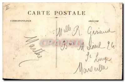 La Sainte-Baume — Restaurante Ginlez — editor desconhecido, n° 39 — Verso