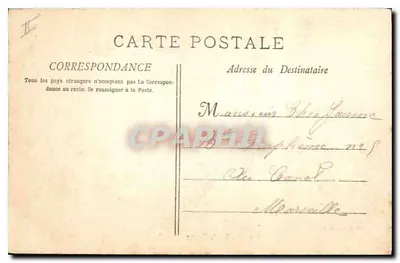 La Sainte-Baume — Vista Geral — Fototipia E. Lacour Marselha 919 — Verso
