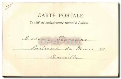 La Sainte-Baume — vista del sentiero monumentale — P. Huat, edit. n°51 — Verso