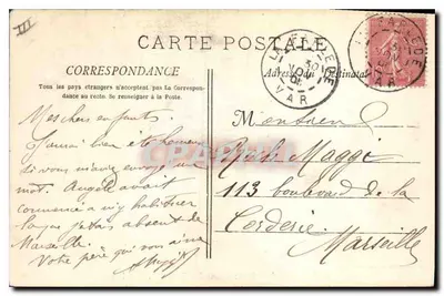 Cadena de la Santa Baume y el Plateau del Plan d'Aups — Fototipia E. Lacour-Marseille, n°2238 — Reverso