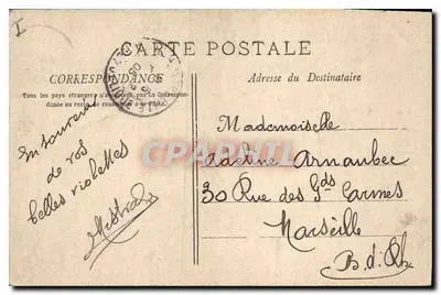 La Sainte Baume - Wnętrze jaskini — Fototypia E. Lacour, Marsylia, nr 478 — Rewers