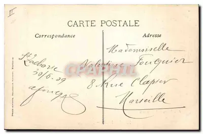 La Sainte-Baume — L'Oratoire — Roseilhure, uitgave Marseille — Achterkant