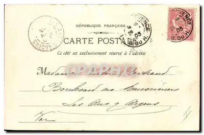 La Sainte Baume - 482 - na Floresta — Fototipia E. Laxour — Marselha — Verso