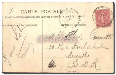 La Sainte-Baume — Algemene uitzicht — Fototype E. Lacour — Marseille, n° 919 — Achterkant