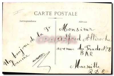 La Sainte-Baume - Les à Pics du St-Pilon — wydawca anonimowy, n°47 — Rewers