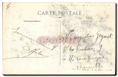 La Sainte-Baume — Kaplica św. Pylona — wydawca: Rue du Pênt St-Jean, Marsylia — Rewers