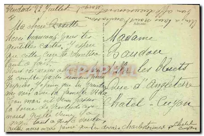 La Sainte-Baume : Interior da gruta — Editor: Etablissements Manhes, Paris — Verso