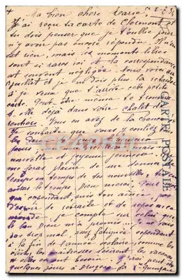 Mauviac — A Prefeitura — Fot. Couvier-Jaccon — Verso