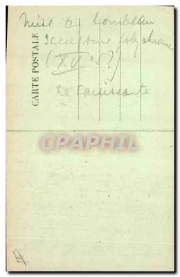 Salers — La chiesa del XIII secolo — L'Auvergne, editore anonimo, n° 160 — Verso