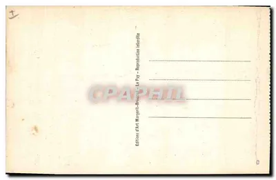 St-Flour (Cantal) — O conjunto da catedral (lado da abside) Século XIV — M. B. Le Puy — Verso