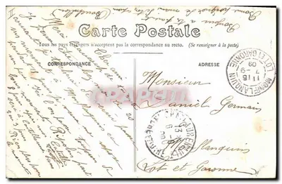 Tours — Klasztor Psalette — G B 17 — Rewers