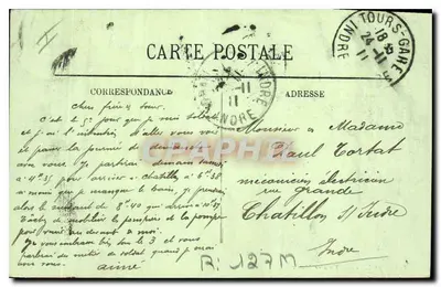 Tours — Teatro Municipal — LL. n° 498 — Verso