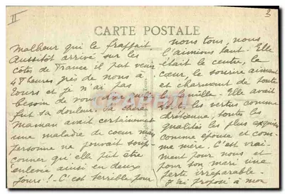 Tours (Loire-et-Loire) — Pałac Sądowy widziany z tarasu Hotelu Metropol — Bazylika św. Martyna — A. F. — Rewers