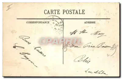 Tours — Jardin des Prébendes d'Or — Les Cygnes au Pont du Haut — LL. n°217 — Verso